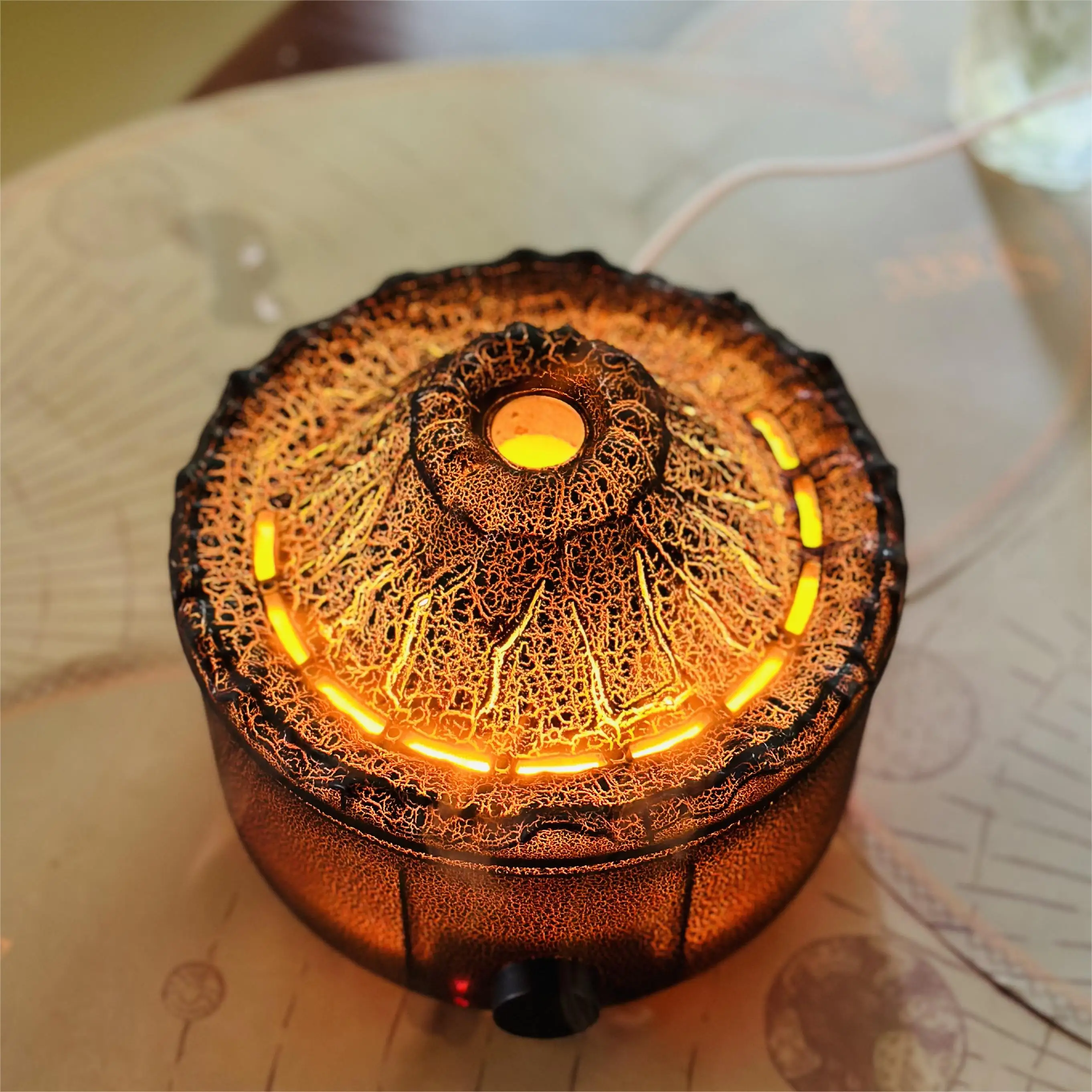 Luxury Popular Jellyfish Volcano Rock Diffuser Portable Volcano ...