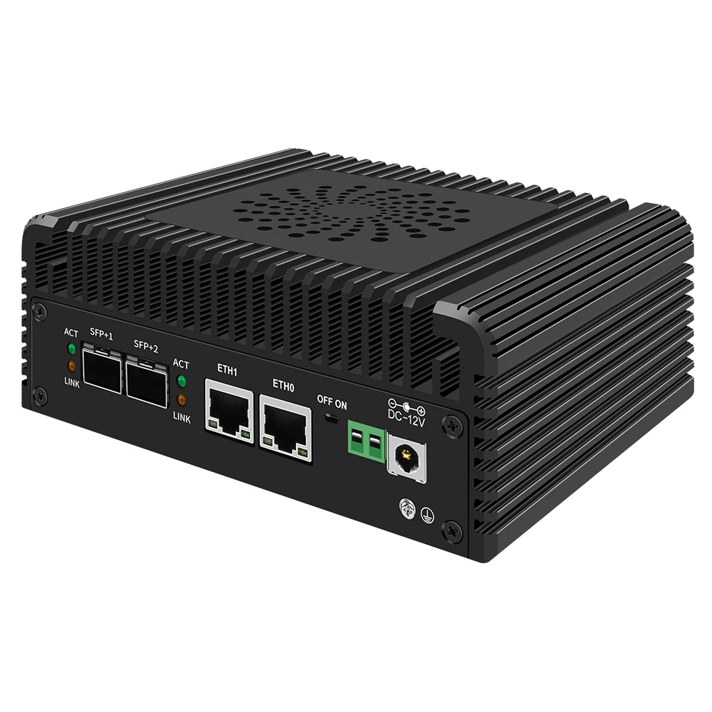 Topton Firewall Mini PC - Intel 3 N355, 2x10g SFP+ Nvme