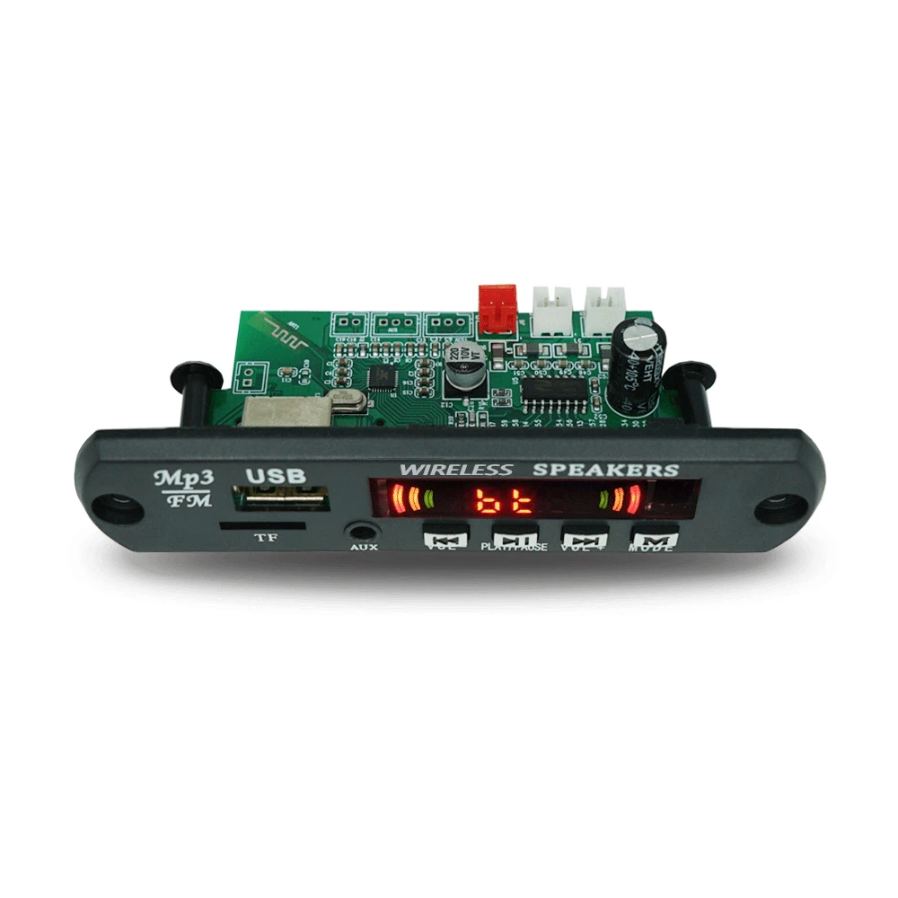 Audio Decoder Wireless BT Blue Tooth Module 12V MP3 Amplifier