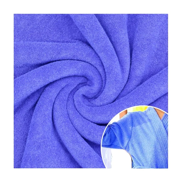 New Type Hot Sale 100% Cotton Terry Jersey Material Fabric Buy Stretch Towelling Cloth Fabric Brushed Terry Fabric