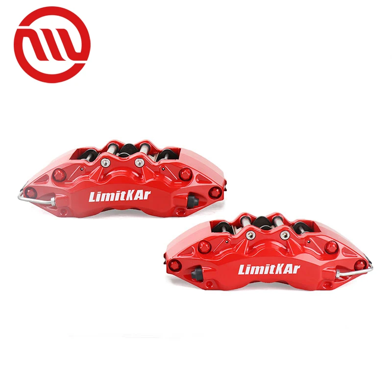 New Custom LOGO Car Brake Calipers 9040 6 Pot Big Caliper Rotor Kit for Honda Ciciv Accord Odyssey Ciimo Big Brake Kit