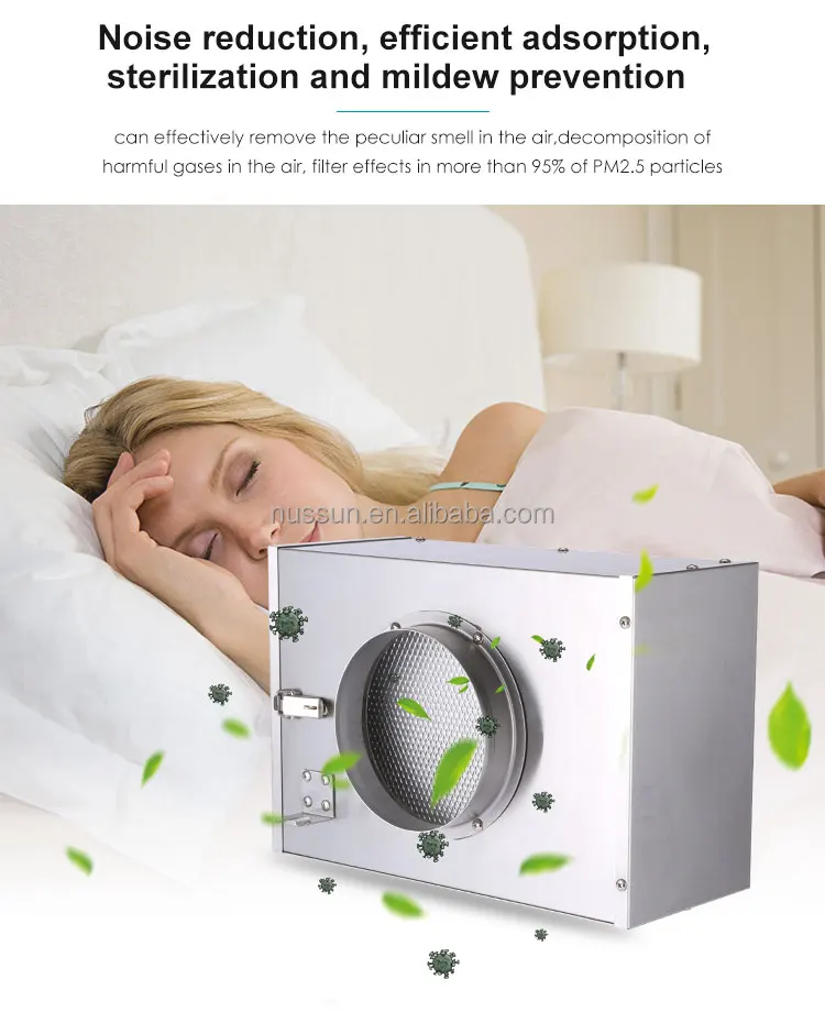 Air Ventilation System Factory Split Hepa Efficient Air Purifier Box