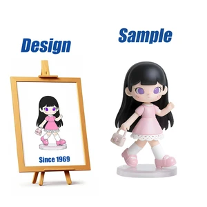 Shengye China Action Figure Manufacturer Custom Mini Size Fashion Cartoon Lady Girl Character Anime Action Figure Mystery Box