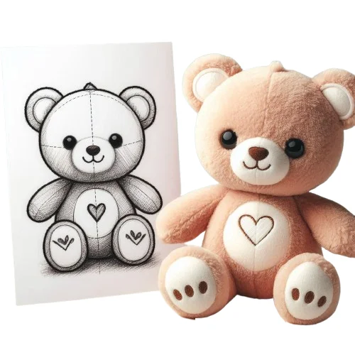 Мягкая плюшевая игрушка по индивидуальному заказу