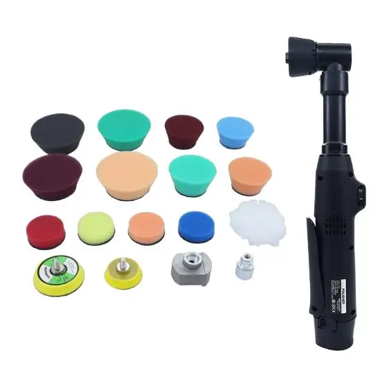 High Quality Electric Compound Car Buffer Polisher Cordless  Dual Action Car Polishing Machine 1200 w  For Cars Removable