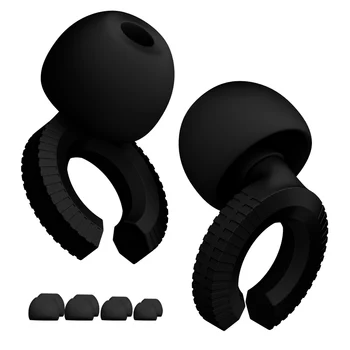 Silicone  Reusable Ear Plugs Noise Cancelling Hearing Protection EarPlugs in Silicone for Sleep, Focus, Noise Sensitivity