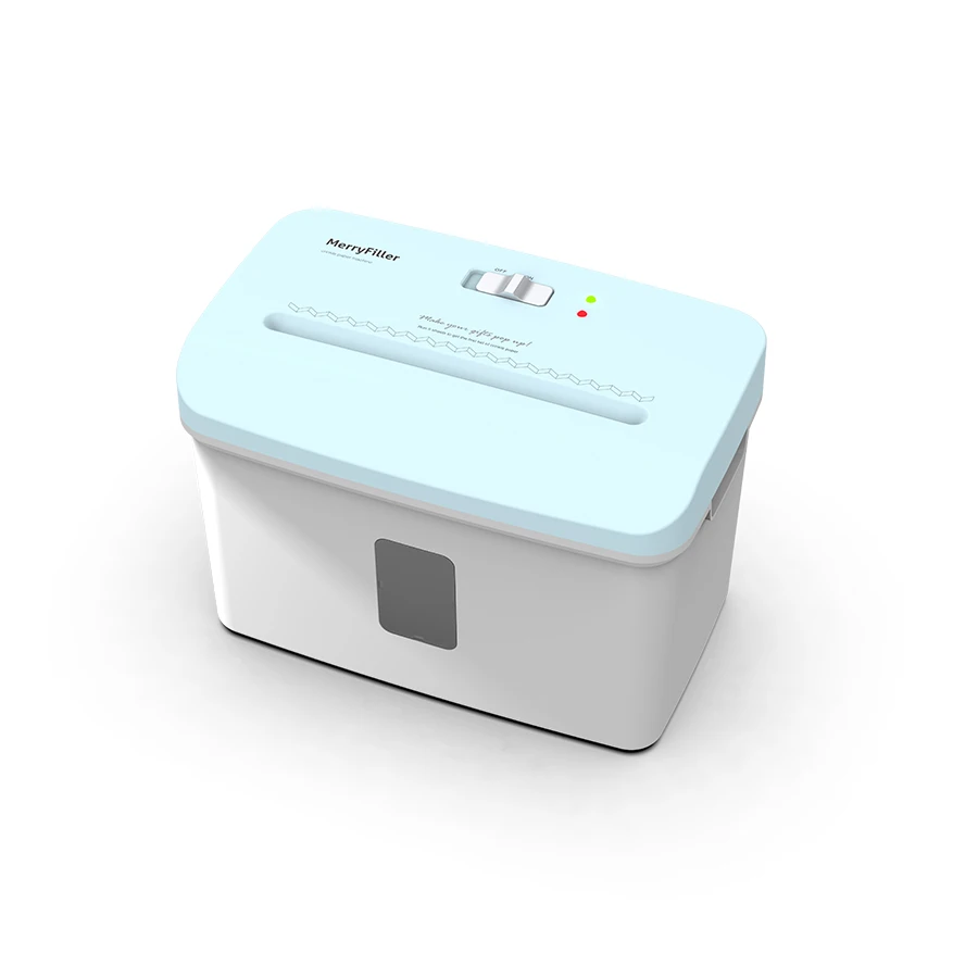 New Design Small Size Crinkle Cut Paper Shredder Machine