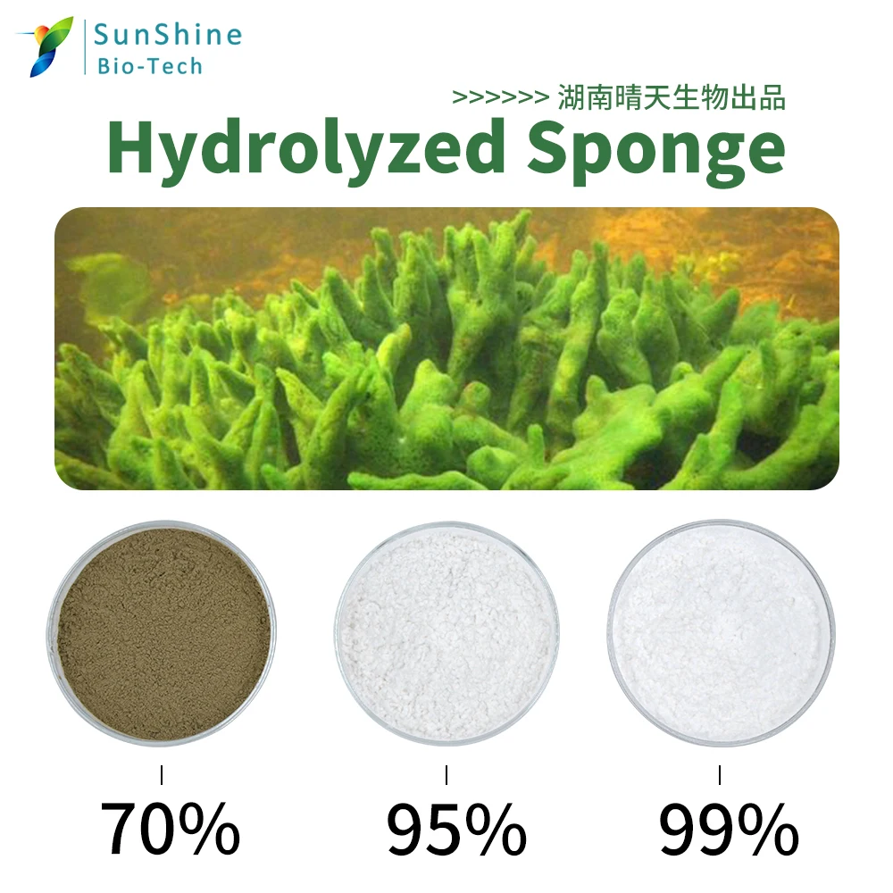 Cosmetics Component Hydrolyzed Sponge Glycoside Spongilla Spicules Powder