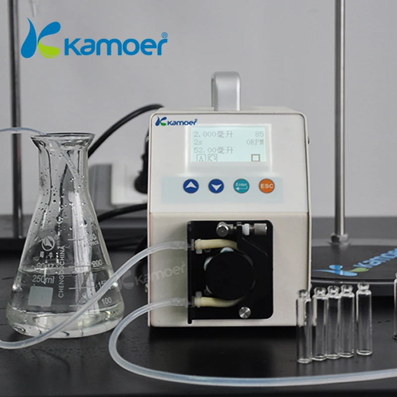 Kamoer LLS Plus Intelligent Accuracy Dispensing Pump Micro Dispensing Small Quantity Metering Peristaltic Pump