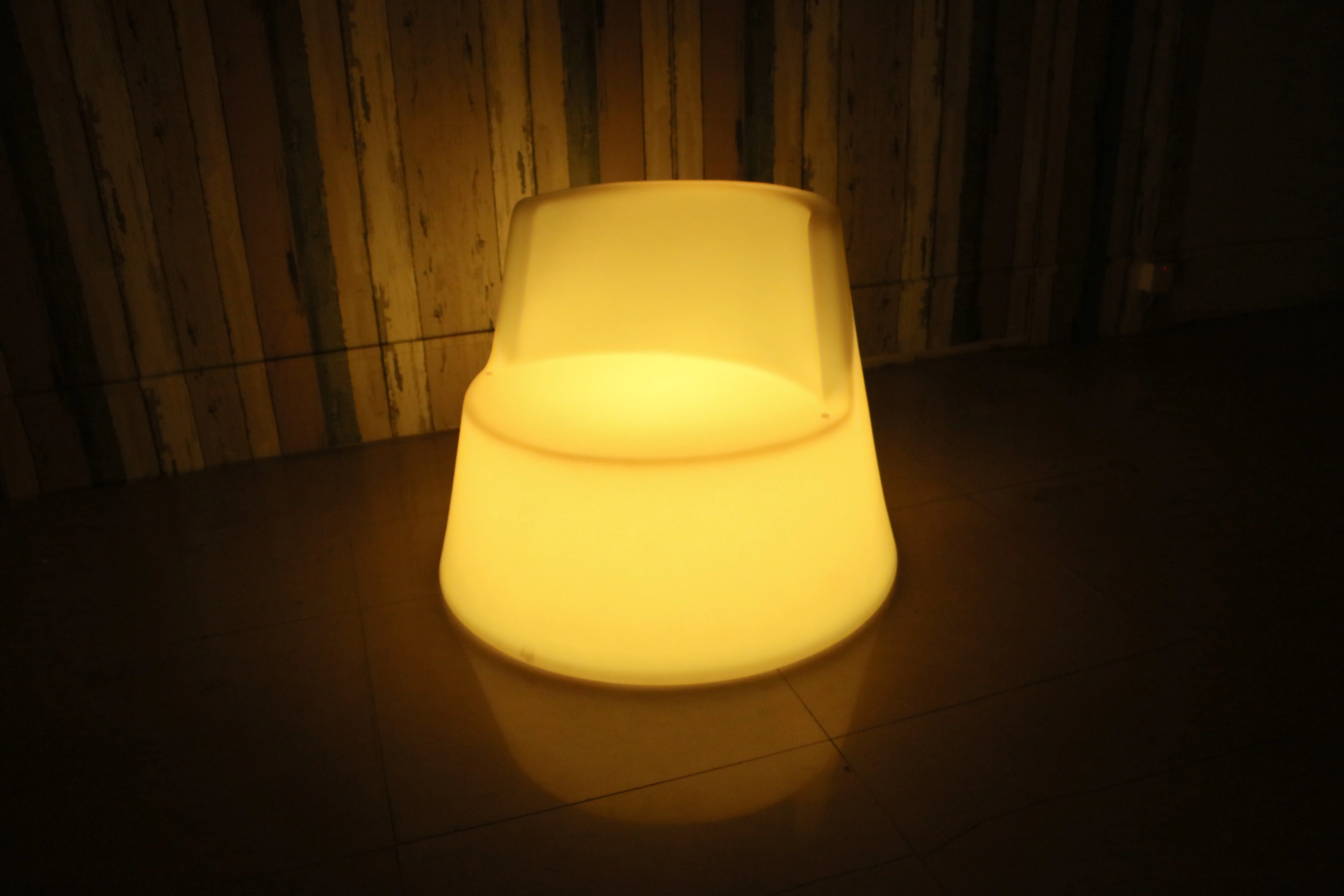 Led Glowing Dining Chairs For Themed Restaurant Waterproof Bar Chairs