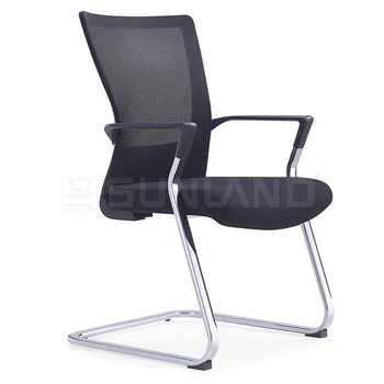 Wholesale Modern Style Metal Frame Conference Chairs Fabric Upholstered Mesh for Home Office Meeting Room Training