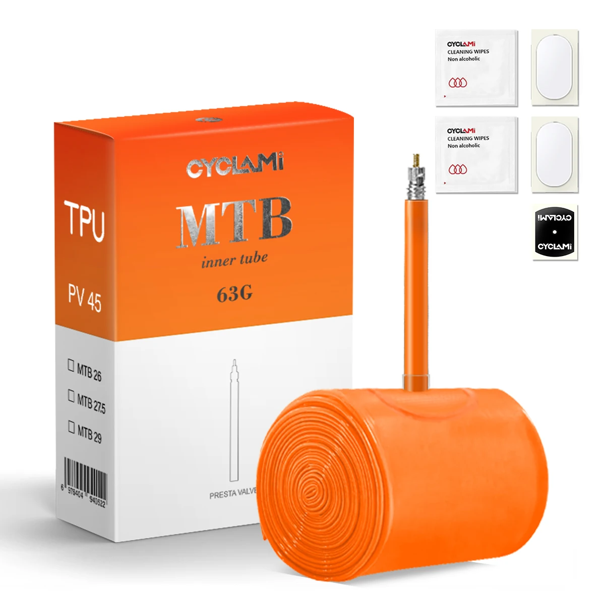 Ridenow 56g MTB Inner Tube Durable TPU for 29 Inch Bikes