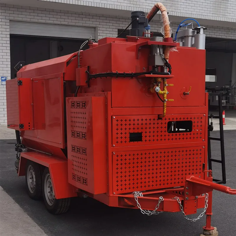 1000 liter Asphalt hot recycling machine Road Construction Machinery