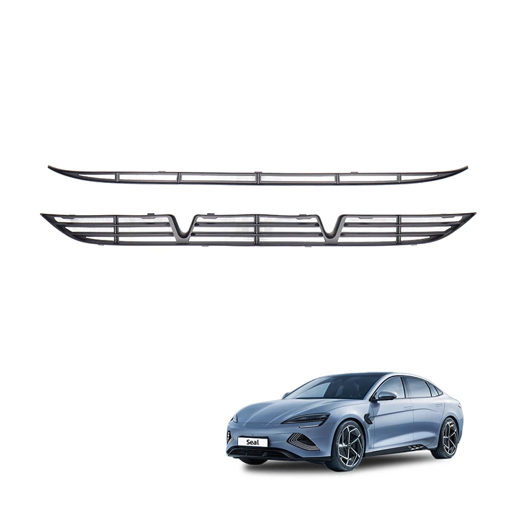 Grade Dianteira Automática para BYD Seal 2023 Grade de Grade Externa Acessórios Exteriores ABS Rede para Insetos