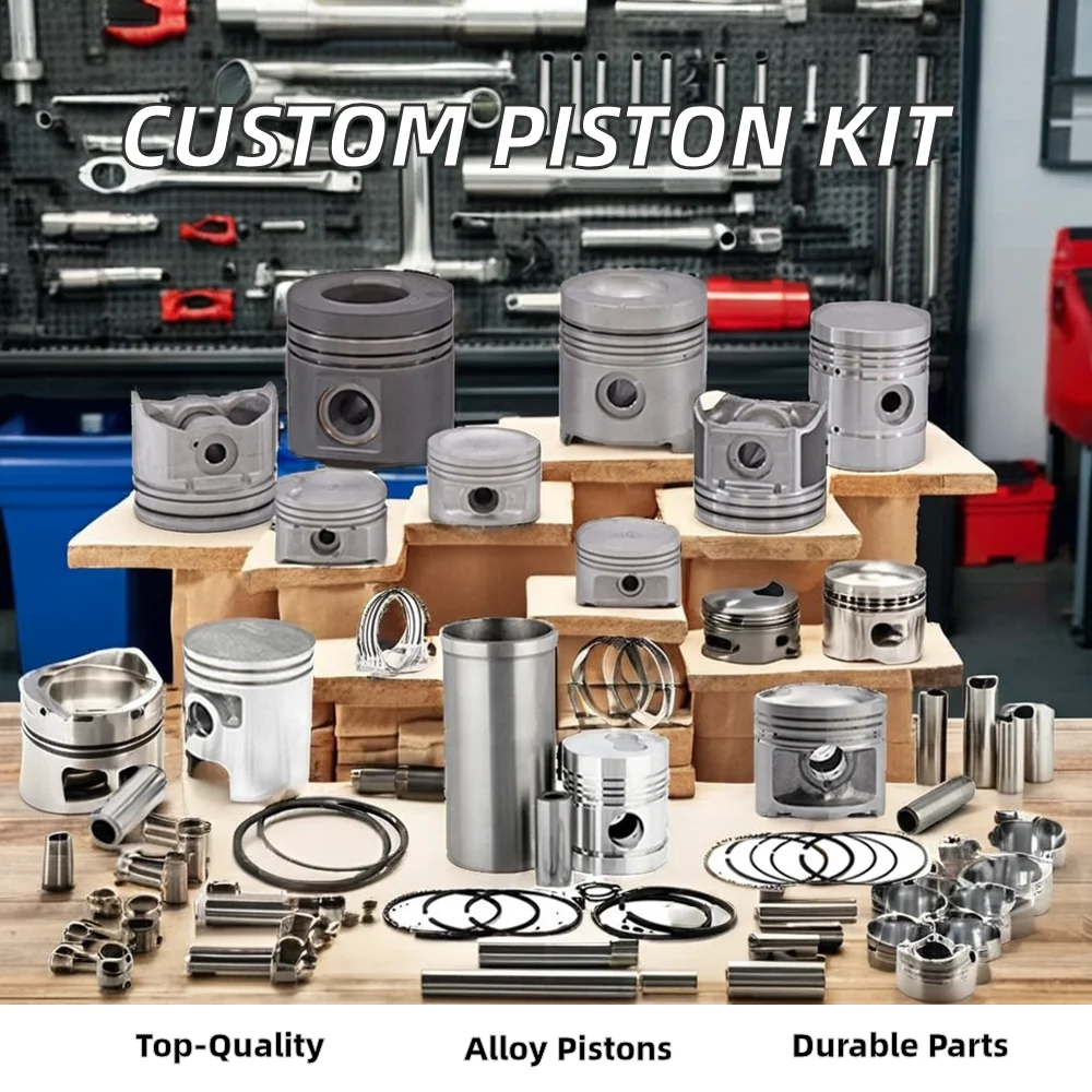 Factory Custom Forged Piston 80mm-105mm Engine Piston Rings Kit New ...