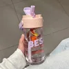 Second-generation tea caddy cup, pink, 800ml