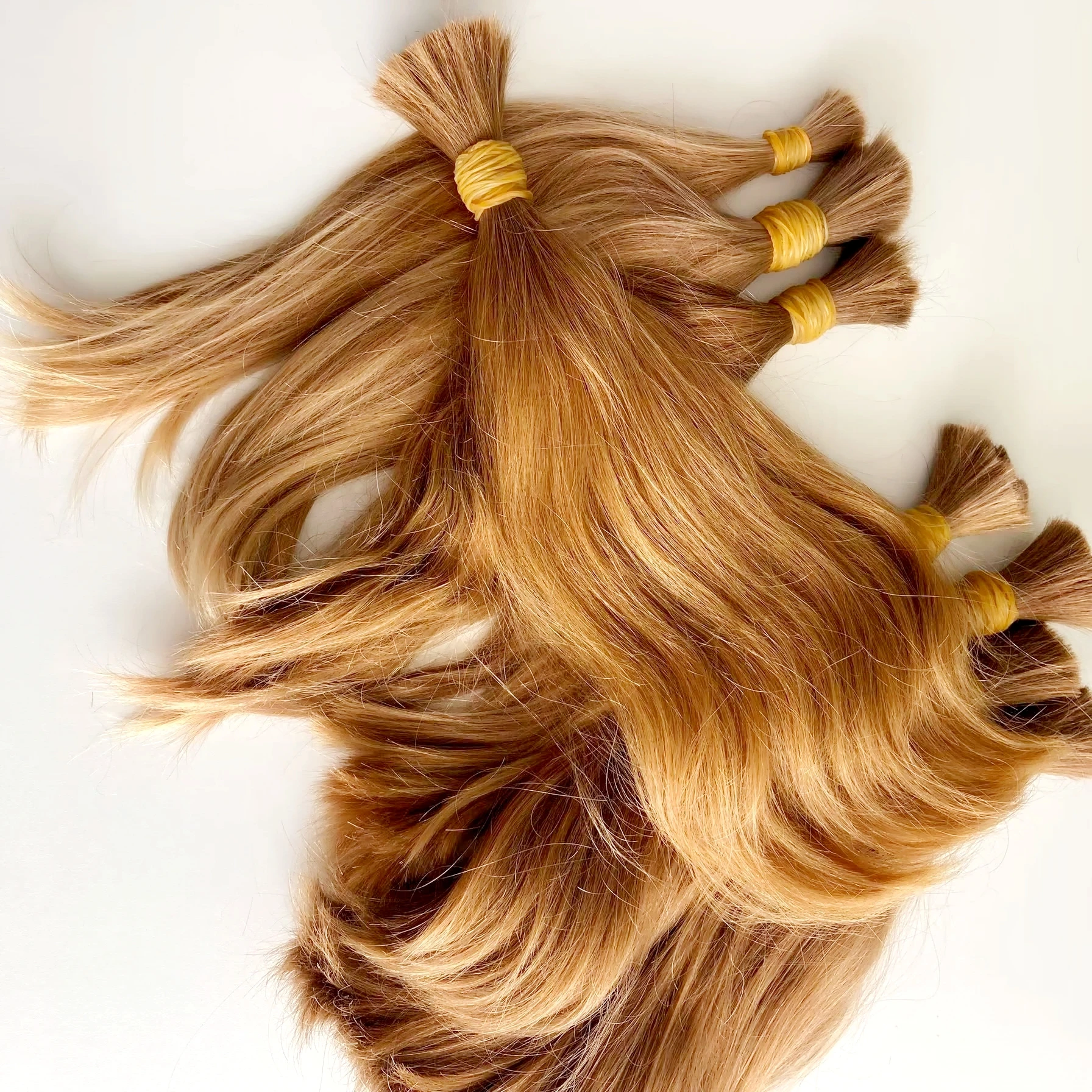 Wholesale Russian Slavic Human Black Virgin Hair Bulk