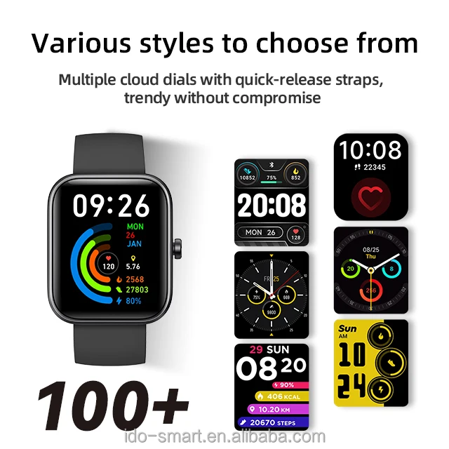 ✨新品未使用✨聴くだけで話せる！Everyday English 2024 IDW25 Fashion Smartwatch Alexa IP68 Waterproof Health