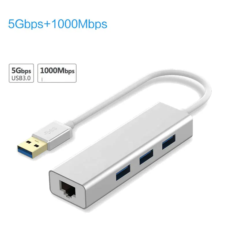 Welcome OEM Order, Factory Whole Selling Aluminum Gigabyte Converter Usb Lan Internet To Type Ct 2 10/100/1000mbps Lan To Usb Multi Connector Usb 3.0 Rj45 Adapter - Buy Usb Rj45 Extension Adapter lan To Usb Connector usb To Lan Dual Port