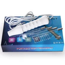 SY-HF001 New products Professional Facial Beauty Tools Portable High Frequency Facial Wand Machine with 4 Tube