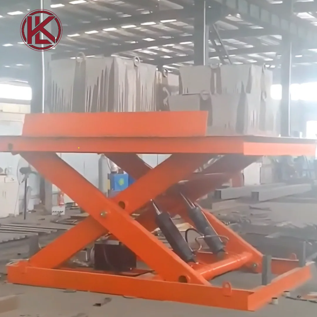 Stationary Scissor Lift Elevator Table Platform Fixed Scissor Lift