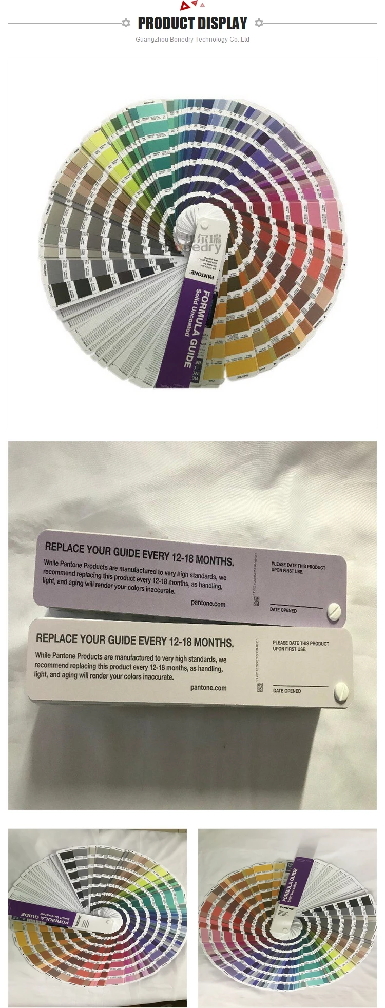 Panton Colour Color Chart Formula Guide Solid Coated Uncoated Book