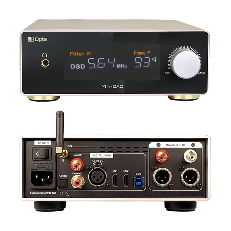 DAC 専用 JF Digital MX-DAC ダブルCS43198*2+CT7302 DAC 32Bit/384KHzデュアル