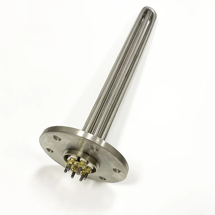 105mm フランジ加熱エレメント 220V/380V ステンレススチール ウォーターボイラーヒーター加熱エレメント 6kw/9kw  3kw/6kw/9kw/18kw/20kw産業用電気3相浸漬管状温水加熱要素ボイラーフランジヒーター要素| Alibaba.com fengpeng SUS304 折り返し式ヒーター 240V / 208V 発熱体 2.5KW/3.5KW/4.5KW/5.5KW/