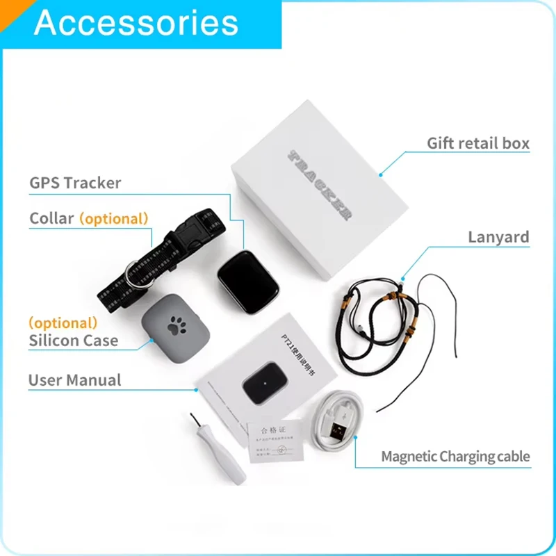 Ip67 Waterproof Long Battery Life Programmable Hidden Dog Pet Locator Child Personal Gps tracker for Kids
