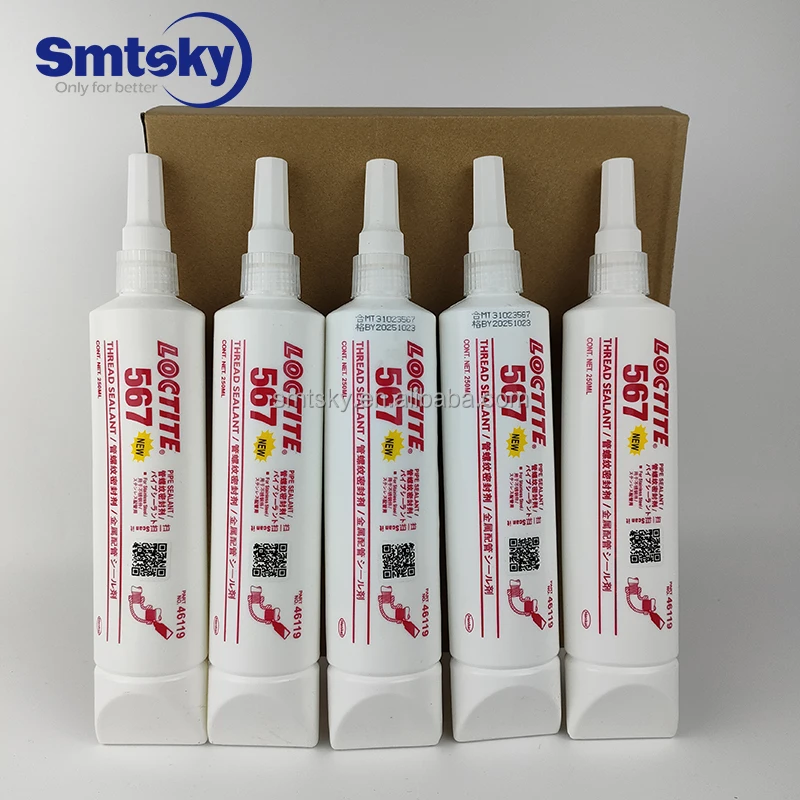 567 Low Strength,Thixotropic Methacrylate Thread Sealant For An Instant