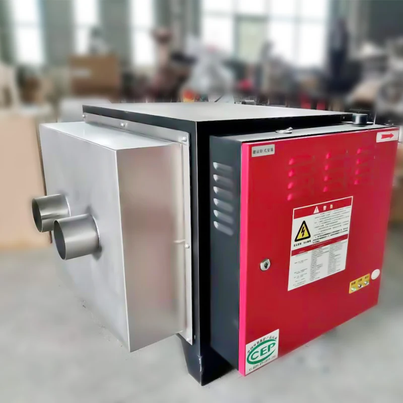 業務用静電気集塵器後処理機 - コーヒー焙煎用煙と臭い除去装置 業務用静電気集塵器後処理機 - コーヒー焙煎用煙と臭い除去装置