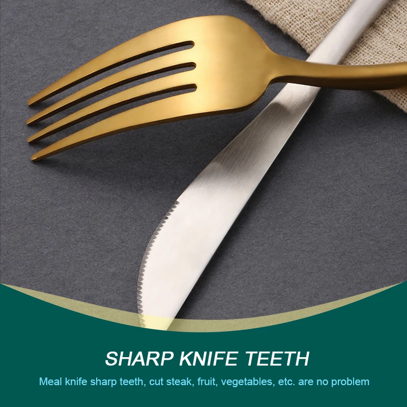 Nordic Wholesale Bulk Stainless Steel Flatware Dinnerware Set Silverware Portable Portuguese