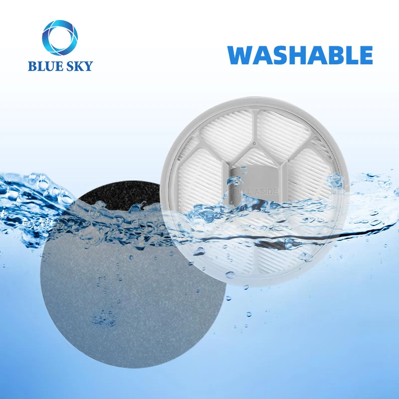 6 Spugne Di Ricambio Per Filtro Hepa P1 - Per Toelettatura Animali Domestici E Aspirapolvere - Foto 8