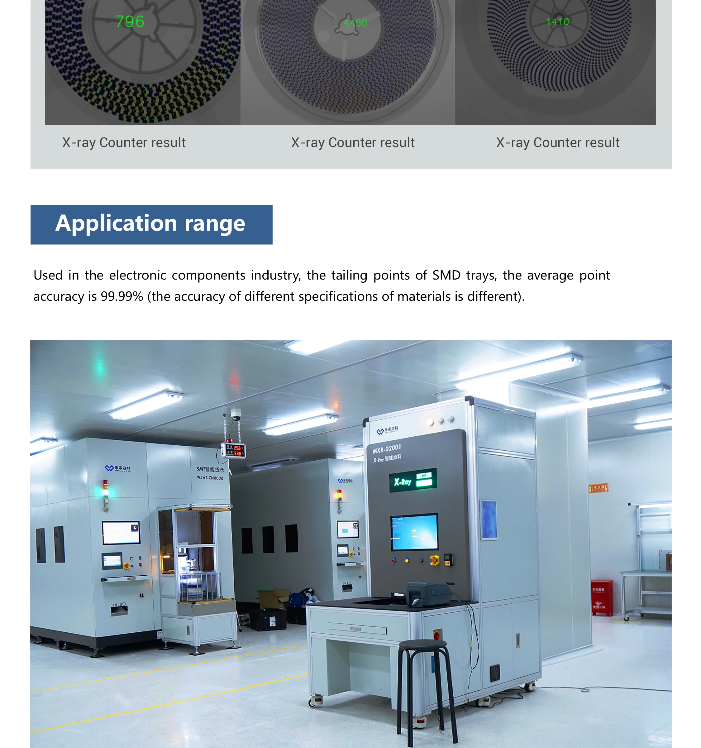 Attxmt960 Xray Component Counter Automatic Smd Counter Component