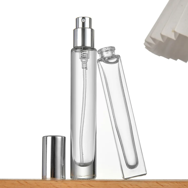  Mini 10ml 15ml Decant Perfume Bottle Easy Crimpless Parfum Glass Bottle Crimp Glass Spray Bottle