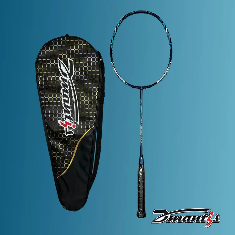 Dmantis Brand D008 Model 28 lbs 4U level Badminton Racket Durable Full Carbon Badminton Rackets For enthusiast