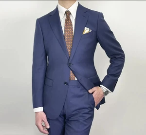 High Quality Men's Haute Couture Classic Dress Suits 2 Pieces with Single Breasted Jacket Quality Producer's Suit Collection