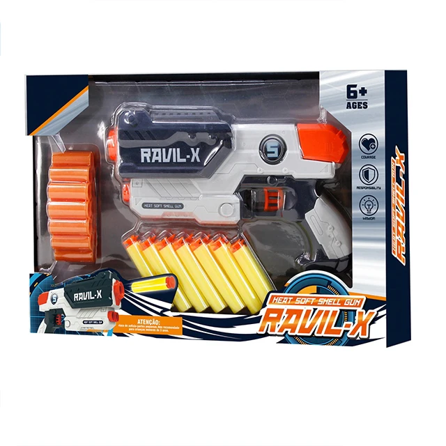 2021 New Arrival New Shape Soft Bullet Gun for Kids Playing Training