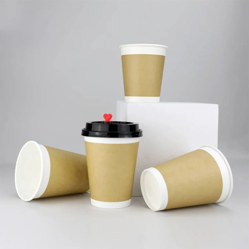 High Quality Paper Cups  8oz/12 oz/16oz Paper Coffee Cup with Lids