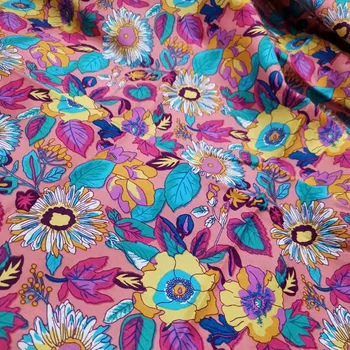 wholesale custom 100 cotton textiles and fabrics colored dye print poplin canvas fabric from china supplier