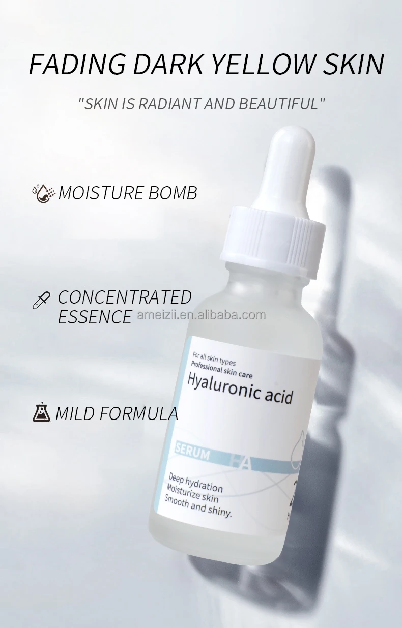 Wholesale Hyaluronic Acid Face Serum Skin Care Moisturizing Anti Aging Serum Soin De Visag