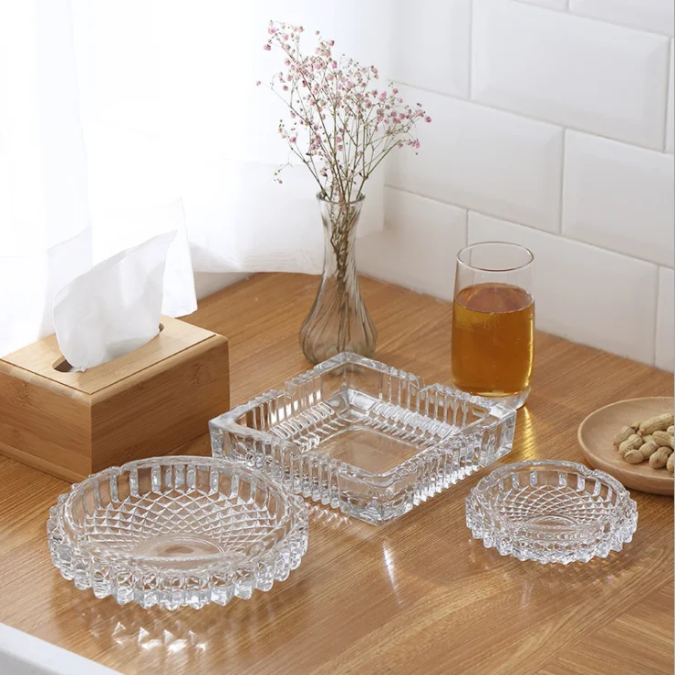 Горячая Распродажа портативная Бездымная карманная Роскошная модная популярная круглая пепельница с пользовательским