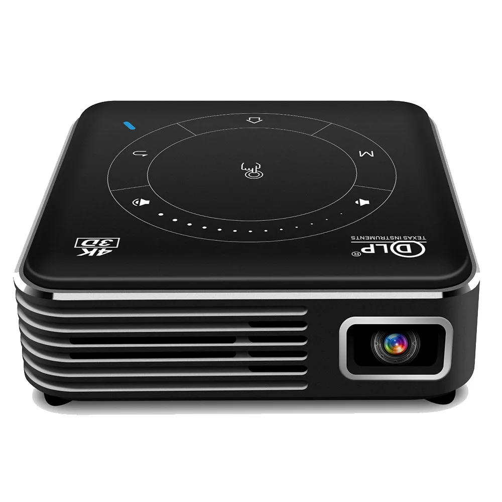 DLP P11 4K Projector Android 9.0 - Portable 1080P Bluetooth