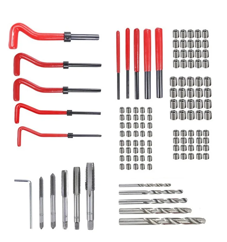 Wire Thread Insert Installation Tool 131 Pcs Screw Threaded Inserts