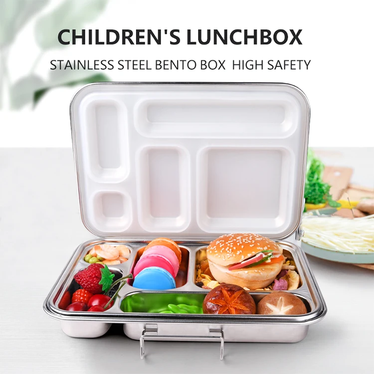 Aohea 5 Compartment Lunch Container with Removable Compartments