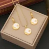 white jewelry set