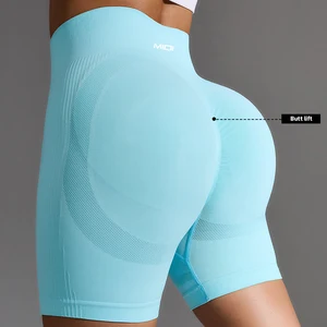 New Arrivals Seamless Yoga Shorts High Waist Sports Shorts Scrunch Butt Lifting Gym Fitness Shorts