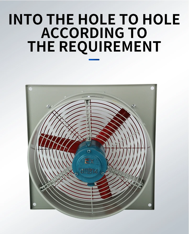 Explosion Proof Ventilation Fan, 12Inch, WaterProof, Axial - detail 14