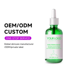 OEM ODM Moisturizing Whitening Niacinamide Acid Vitamin C Dark Spot Removal Face Skin Care Essence Pore-tightening Facial Serum
