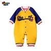 Thick blue sleeves with yellow letters